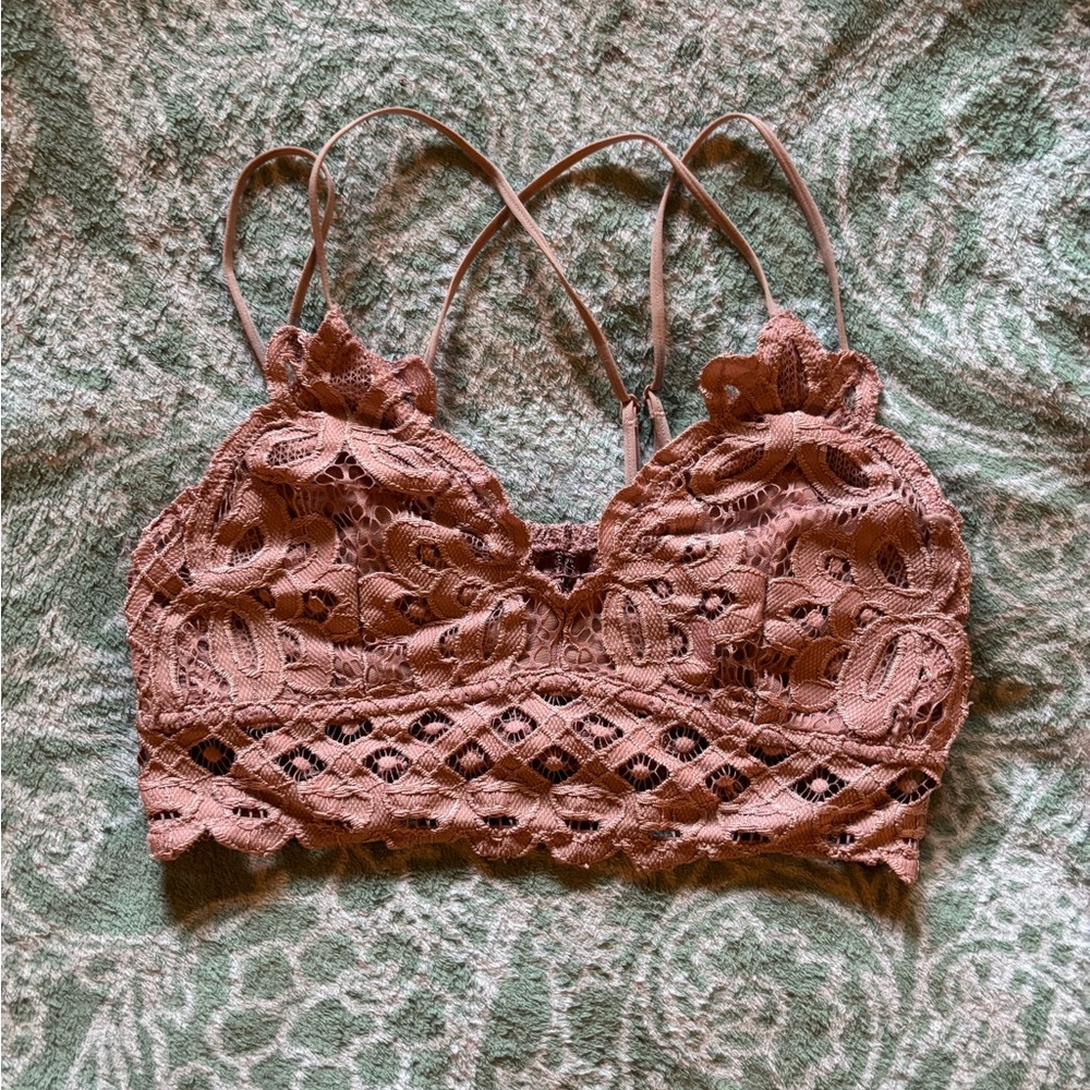 Wishlist Blush Lace Bralette